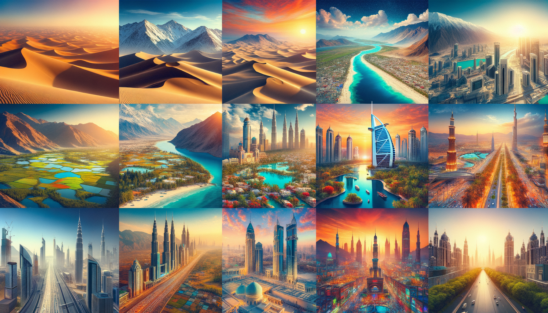 Arap Coğrafyası: Şehirler ve Bölgelerle Arapça