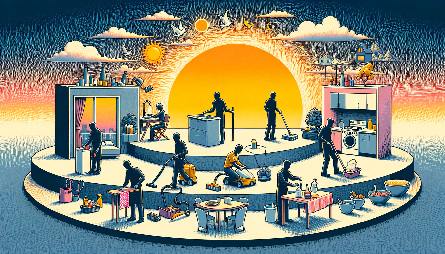 Arapça Ev İşleri: Günlük Rutin İfadeler