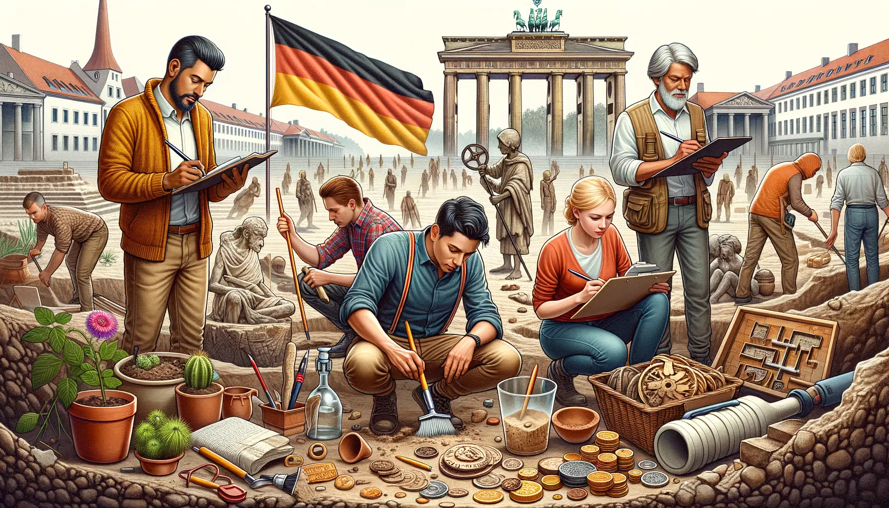 Arkeologlar için Almanca Mesleki Konuşma İfadeleri