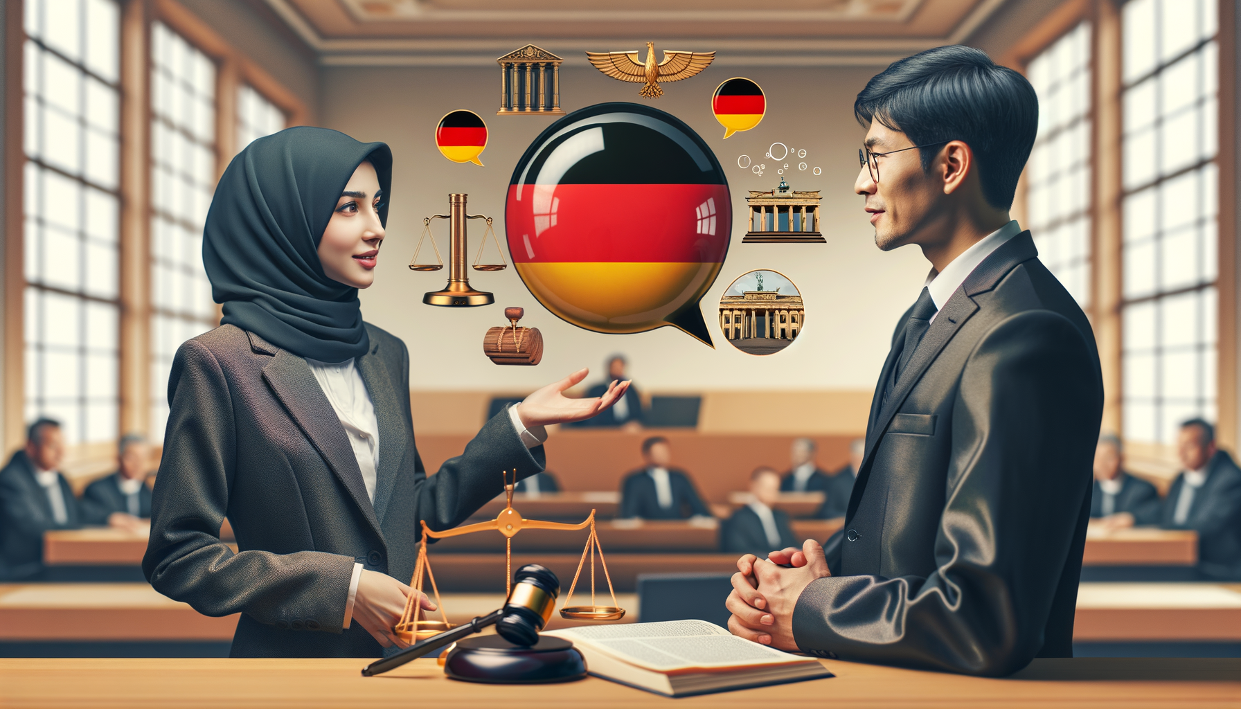 Avukatlar İçin Almanca Mesleki Konuşma İfadeleri