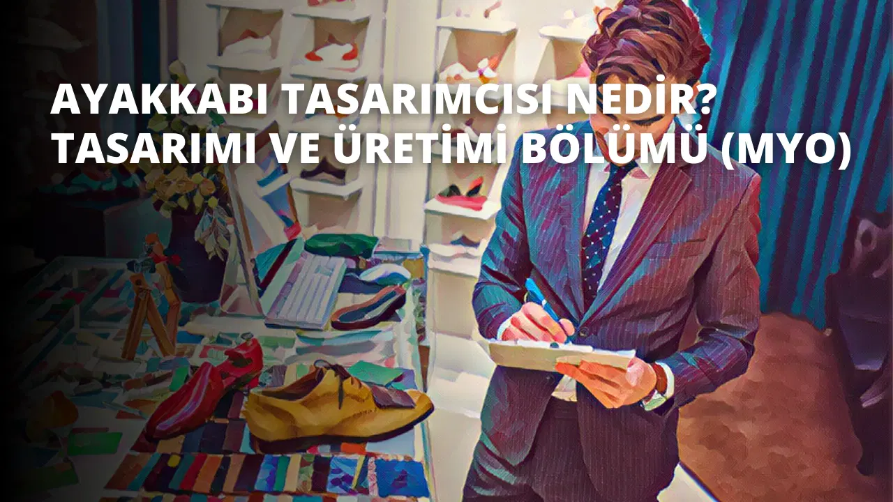 Ayakkabı Tasarımcısı Nedir? Tasarımı ve Üretimi Bölümü (MYO)