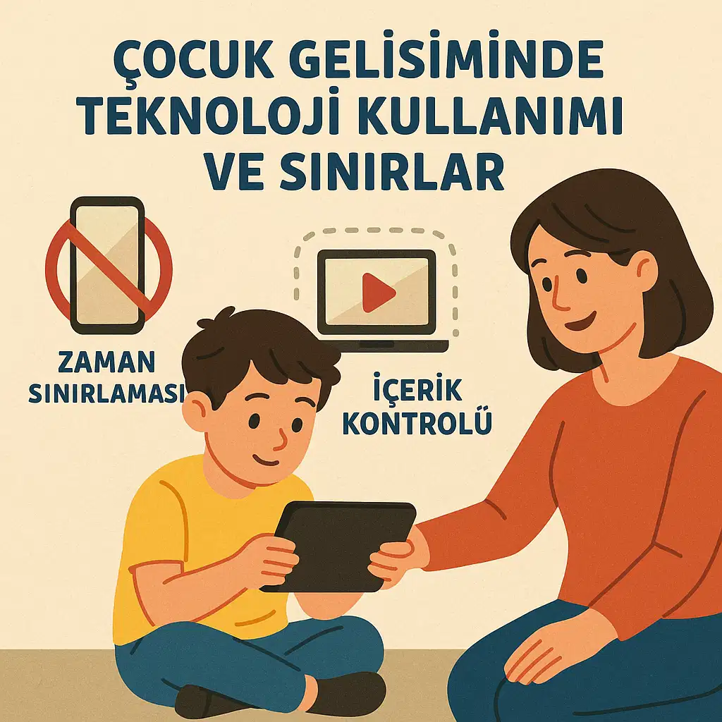 Çocuk Gelişiminde Teknoloji Kullanımı ve Sınırlar