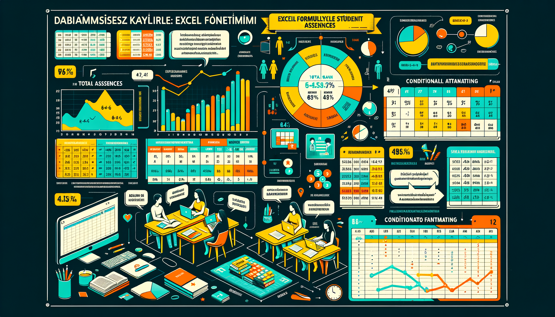 Devamsızlık Kayıtları: Excel Formülleriyle Sınıf Yönetimi