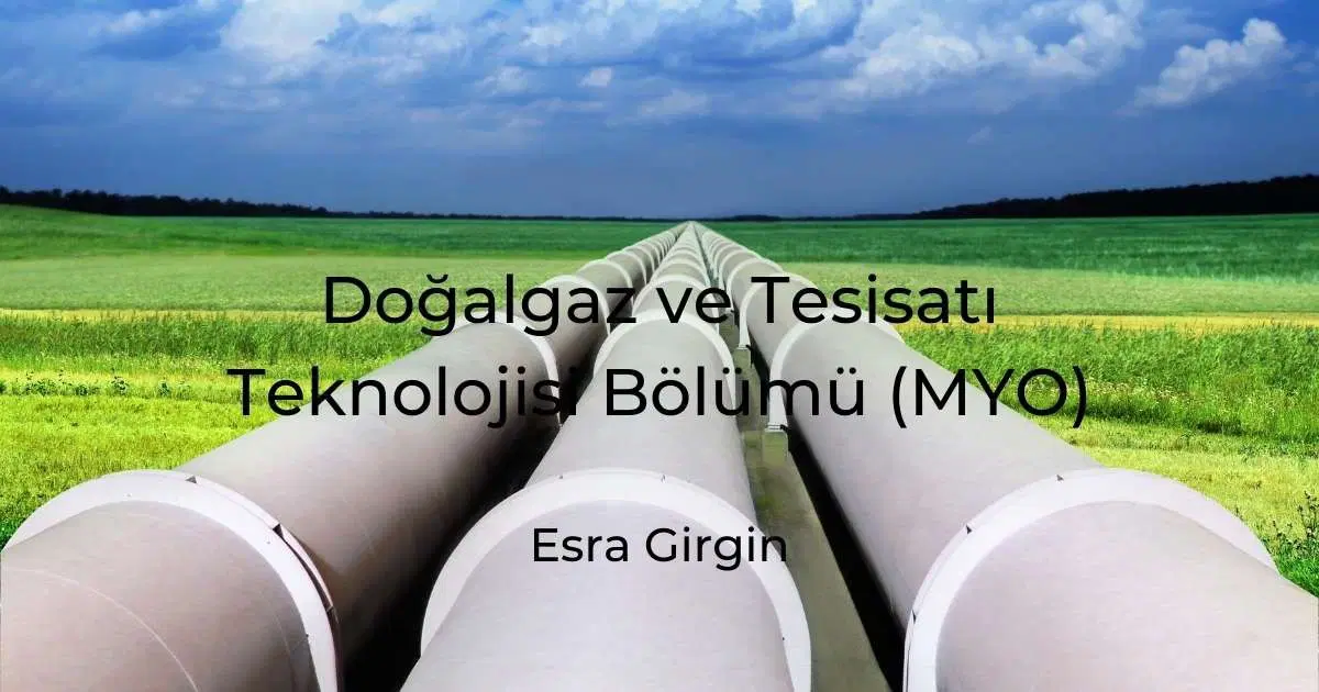 Doğalgaz ve Tesisatı Teknolojisi Bölümü (MYO)