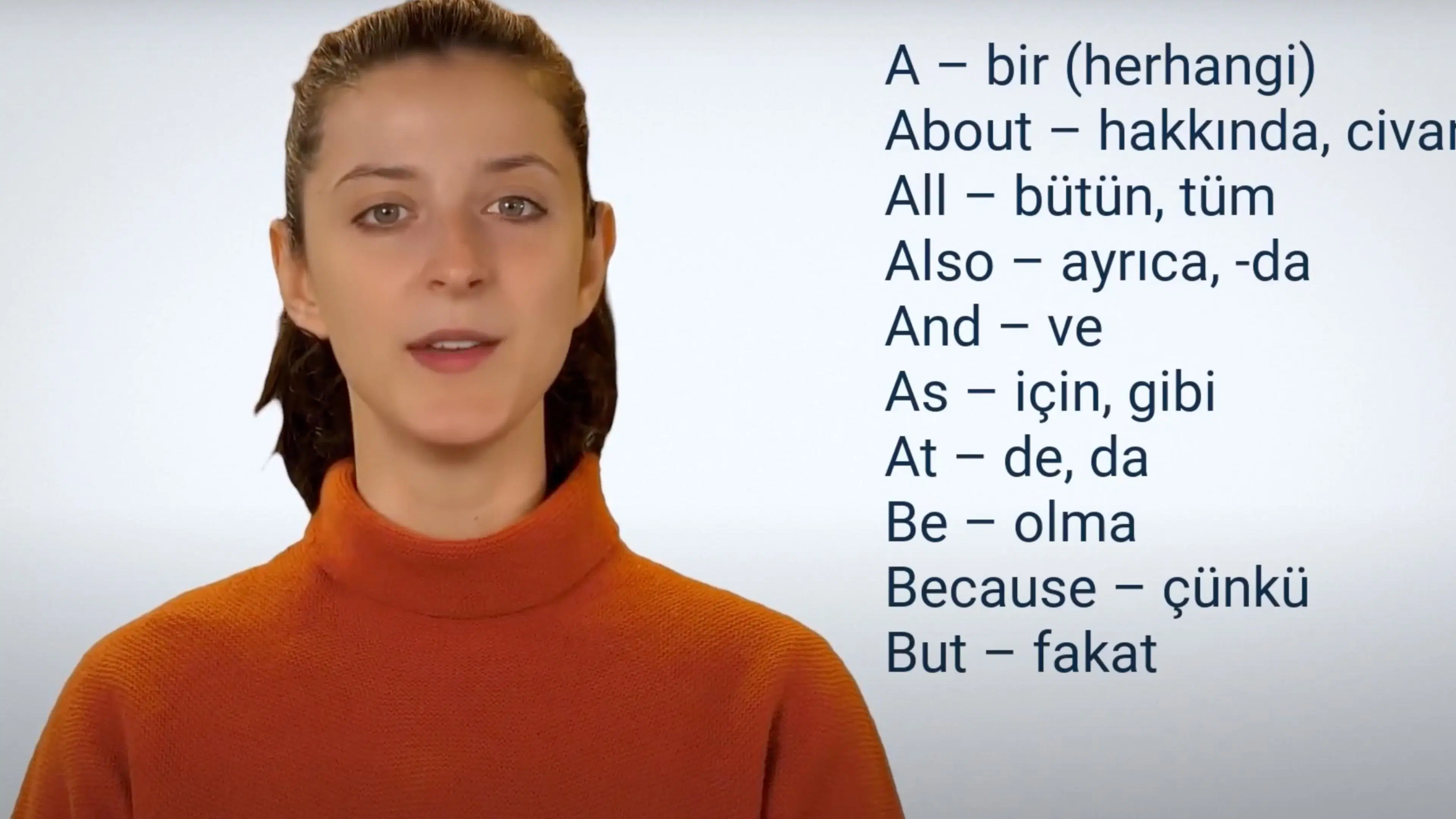 En Güzel İngilizce 100 Kelime