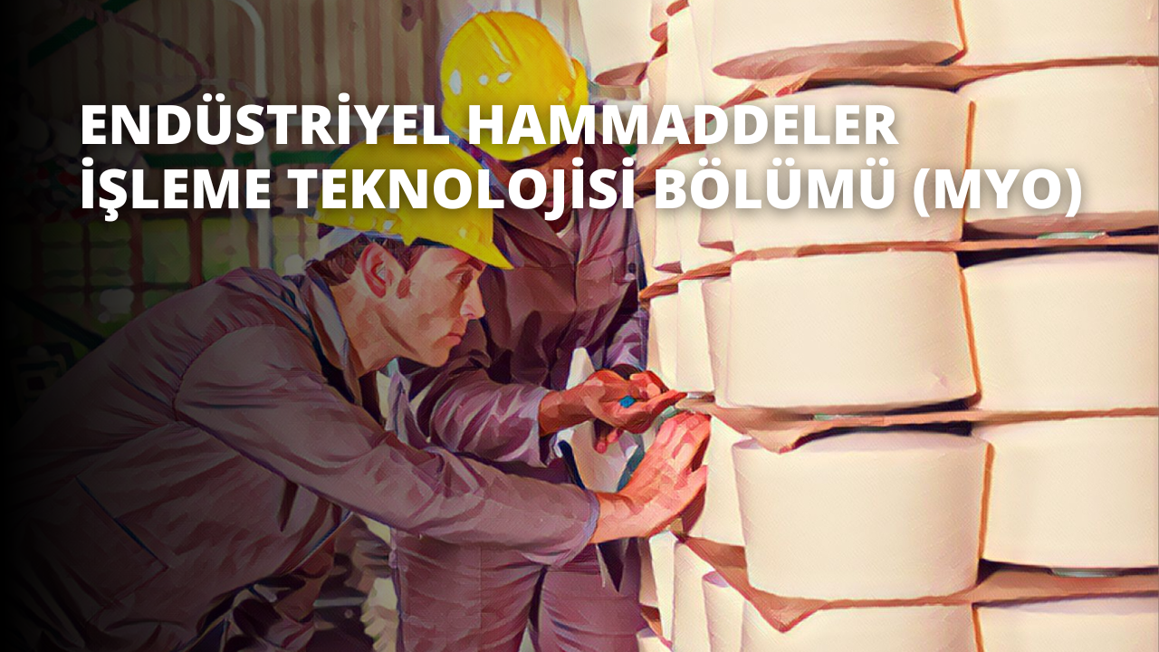 Endüstriyel Hammaddeler İşleme Teknolojisi Bölümü (MYO)