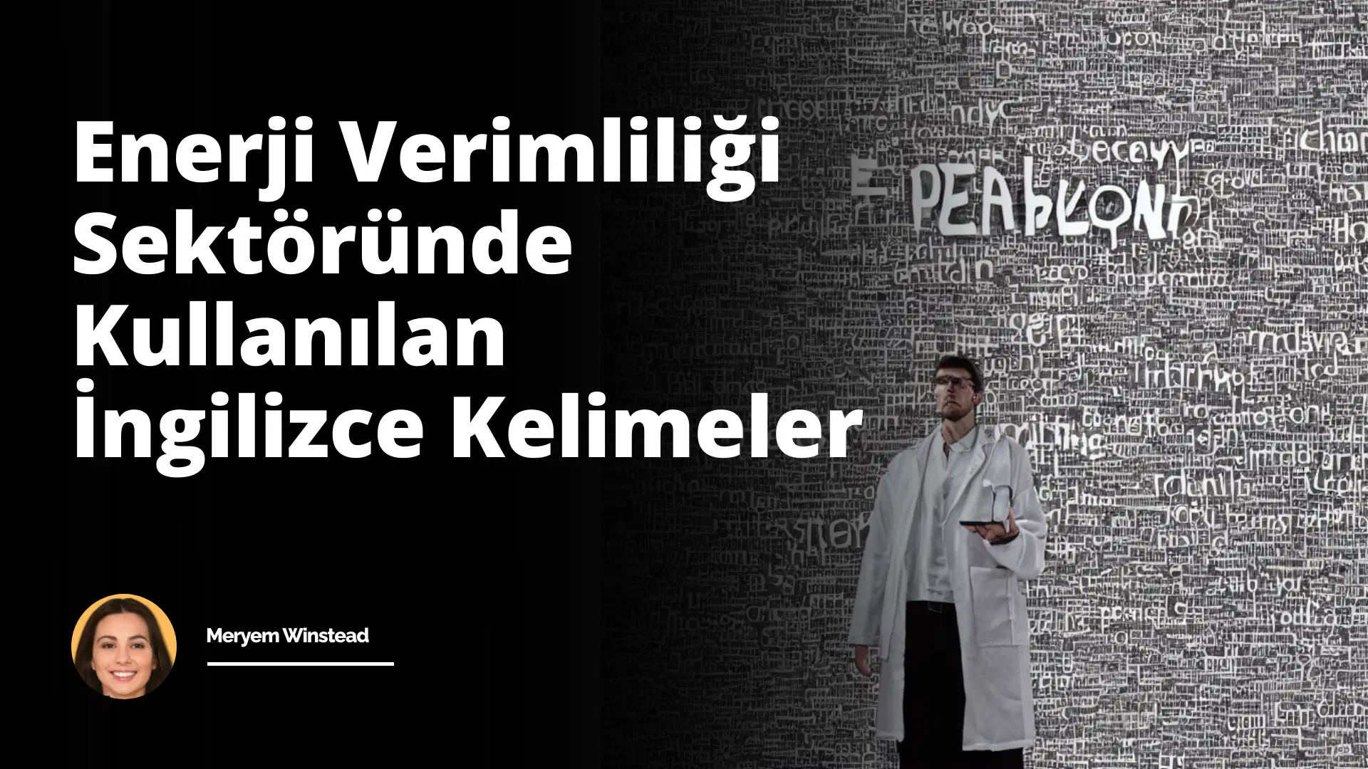 Enerji Verimliliği Sektöründe Kullanılan İngilizce Kelimeler