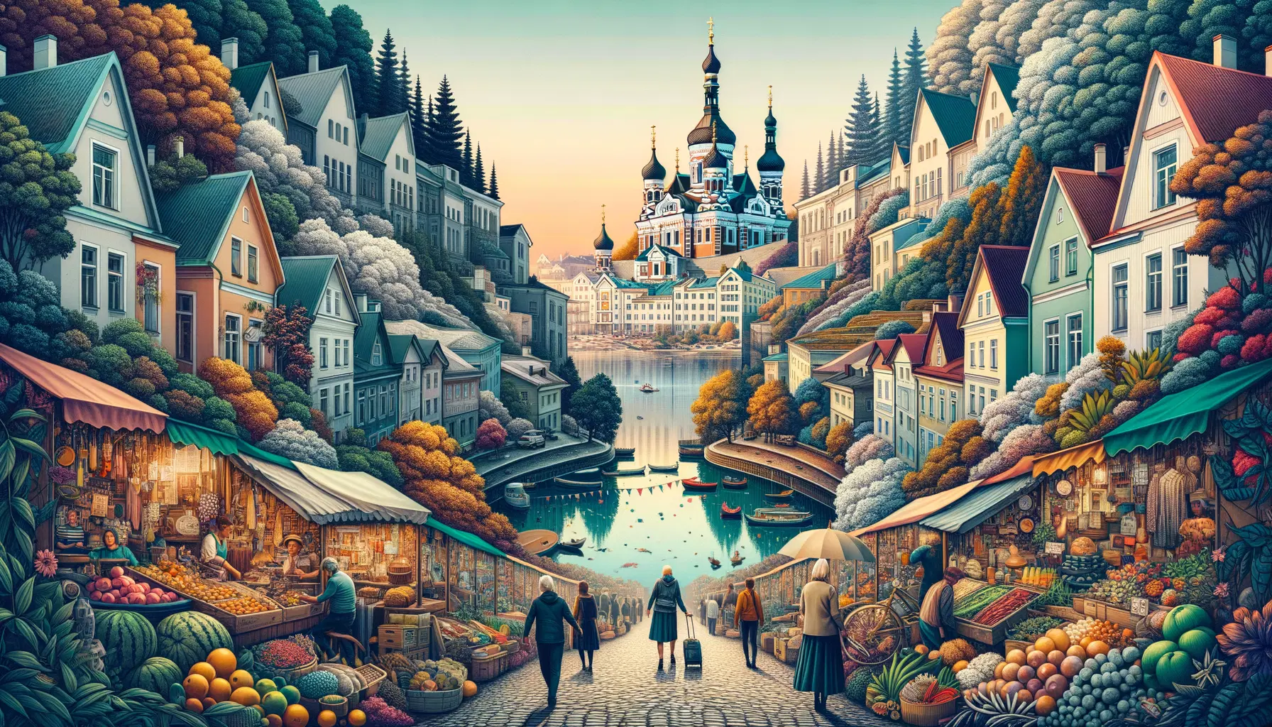 Estonca İller ve Şehirler: Gezi ve Tanıtım için Kelimeler