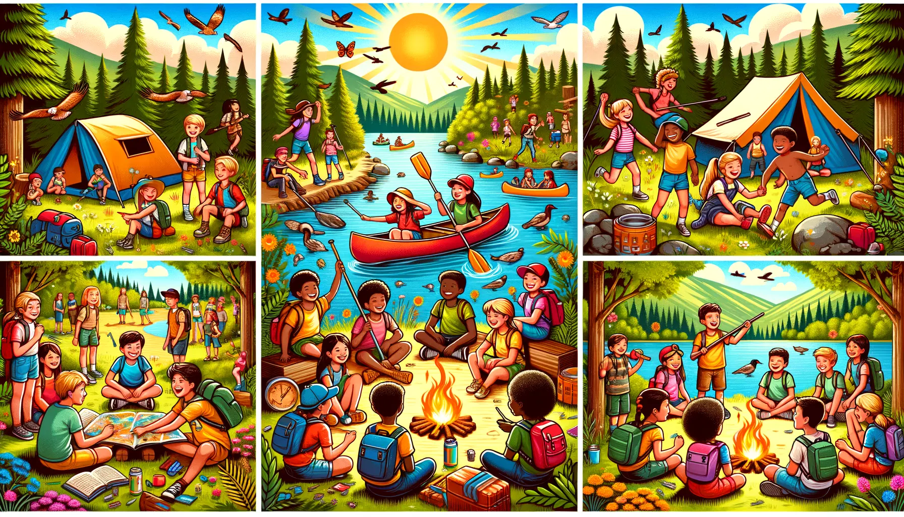 Estonca'da Yaz Kampı ve Açık Hava Aktiviteleri