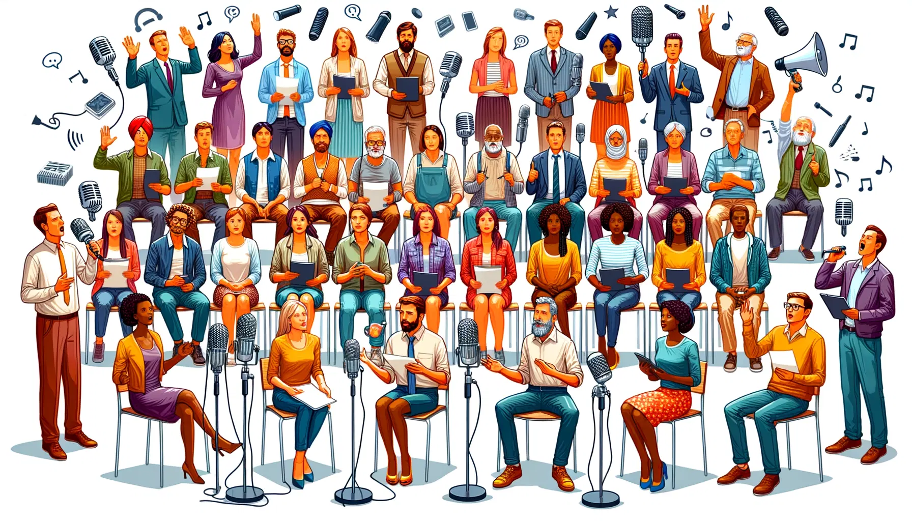 Etkili İletişim için Ses ve Diksiyon Çalışmaları