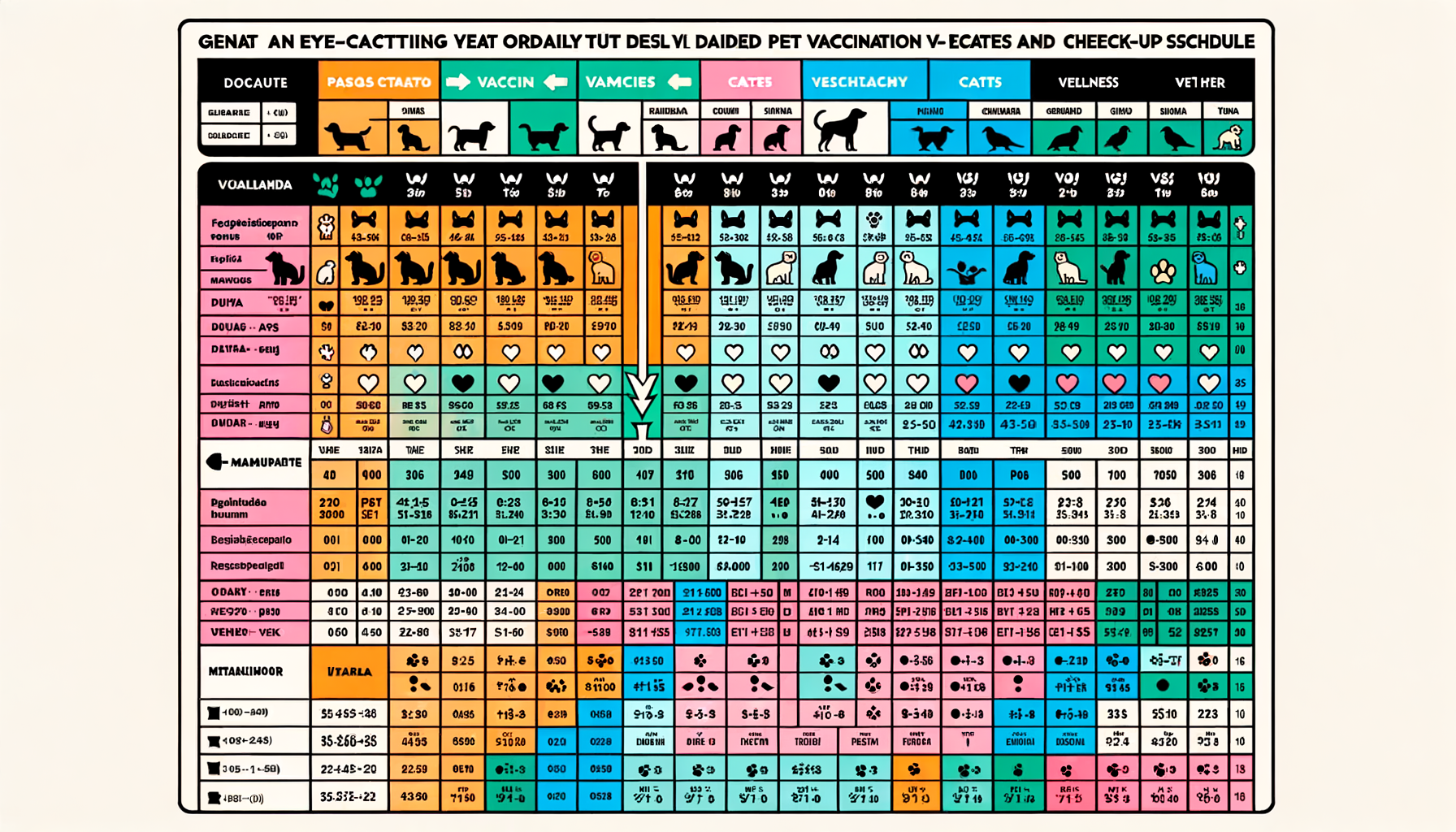 Evcil Hayvan Sağlığı: Excel Formülleriyle Aşı ve Kontrol Takvimi
