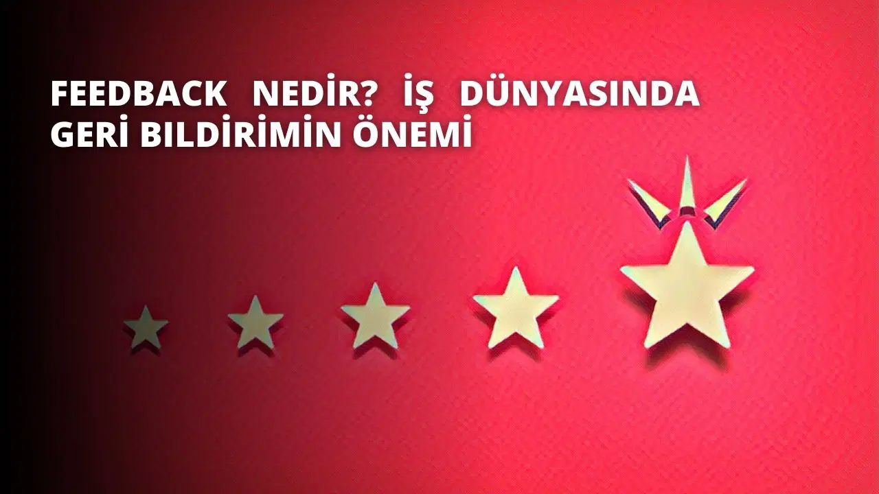 Feedback Nedir? İş Dünyasında Geri Bildirimin Önemi
