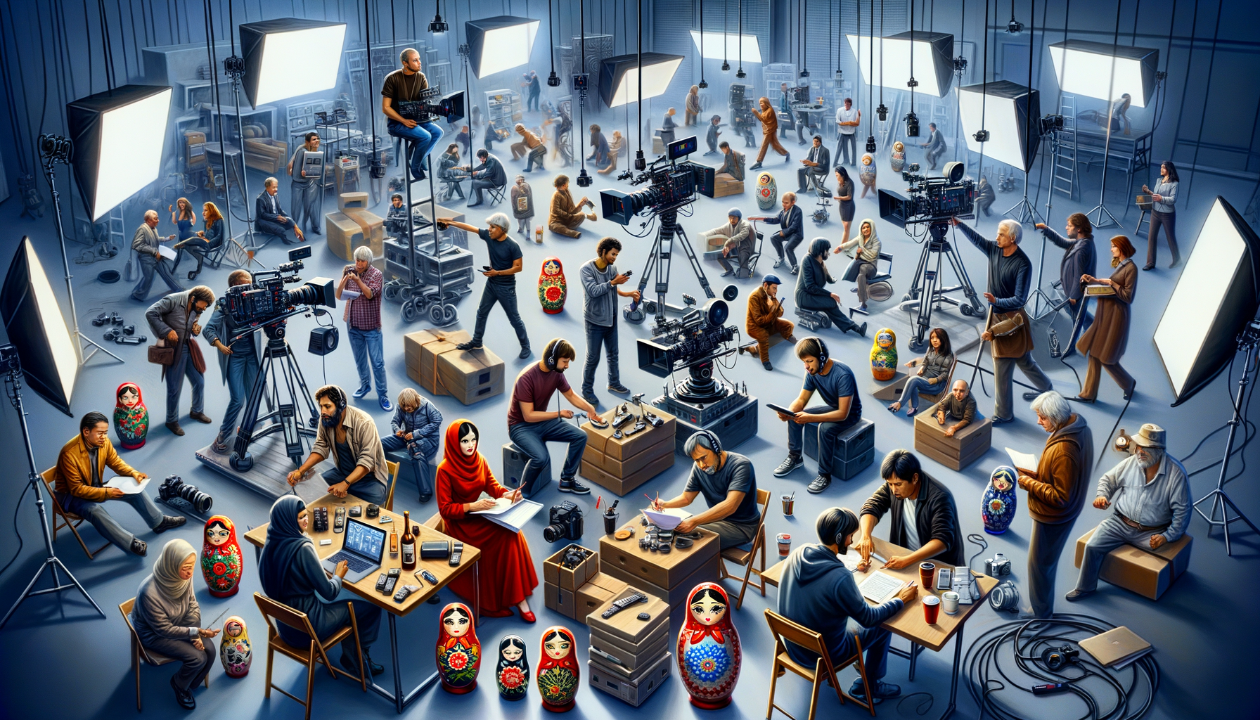 Film Prodüksiyon Şirketi Personeli İçin Rusça Kelimeler