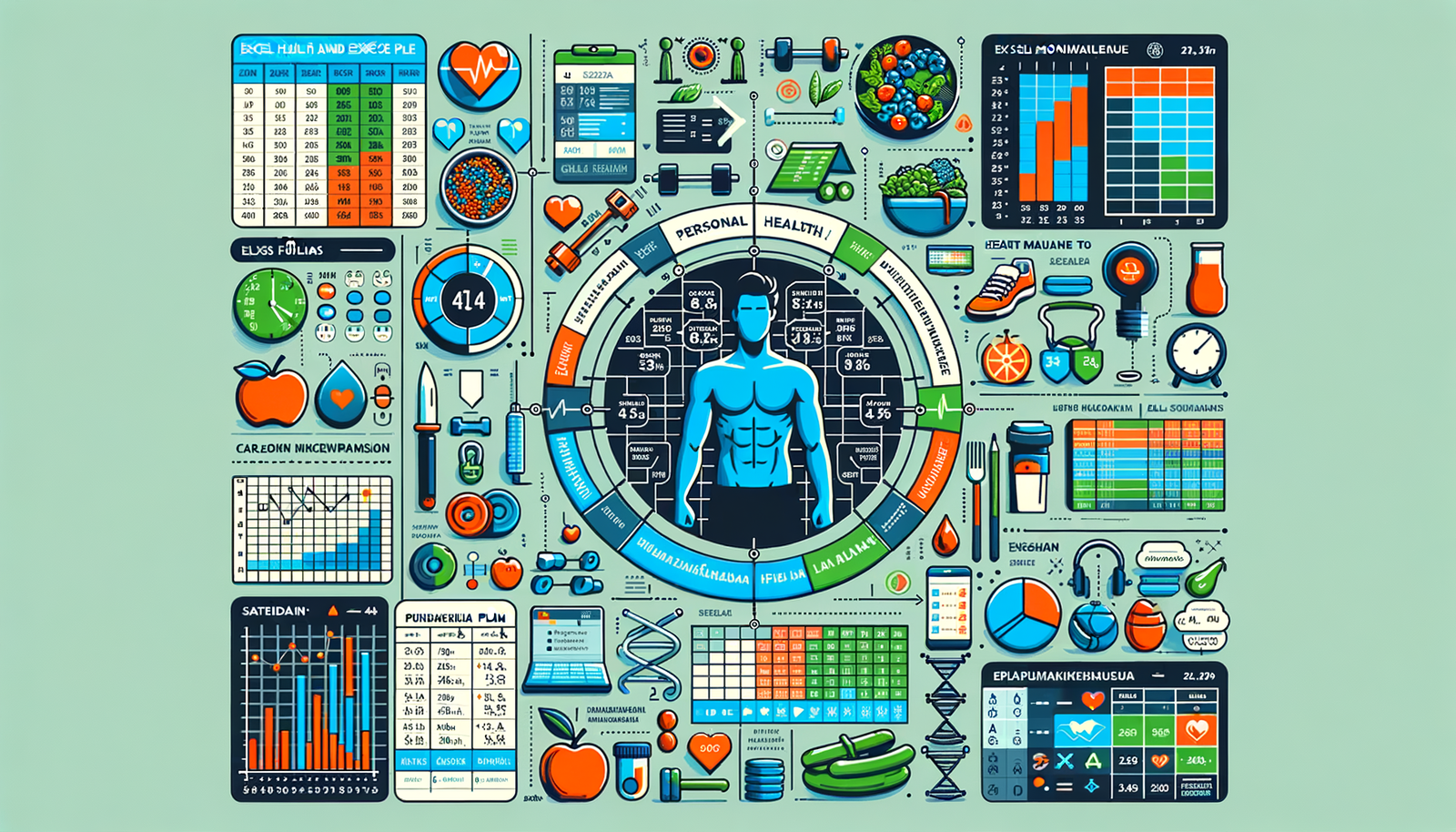 Fitness Takibi: Excel Formülleriyle Kişisel Sağlık ve Egzersiz Planları