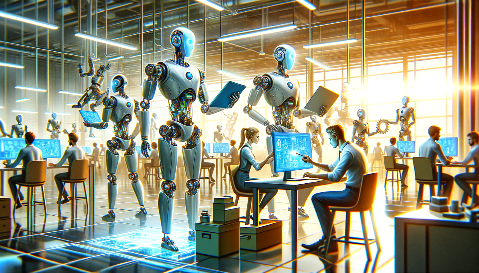 Geleceğin İş Yeri: Robotlarla Çalışmanın İnanılmaz Yönleri