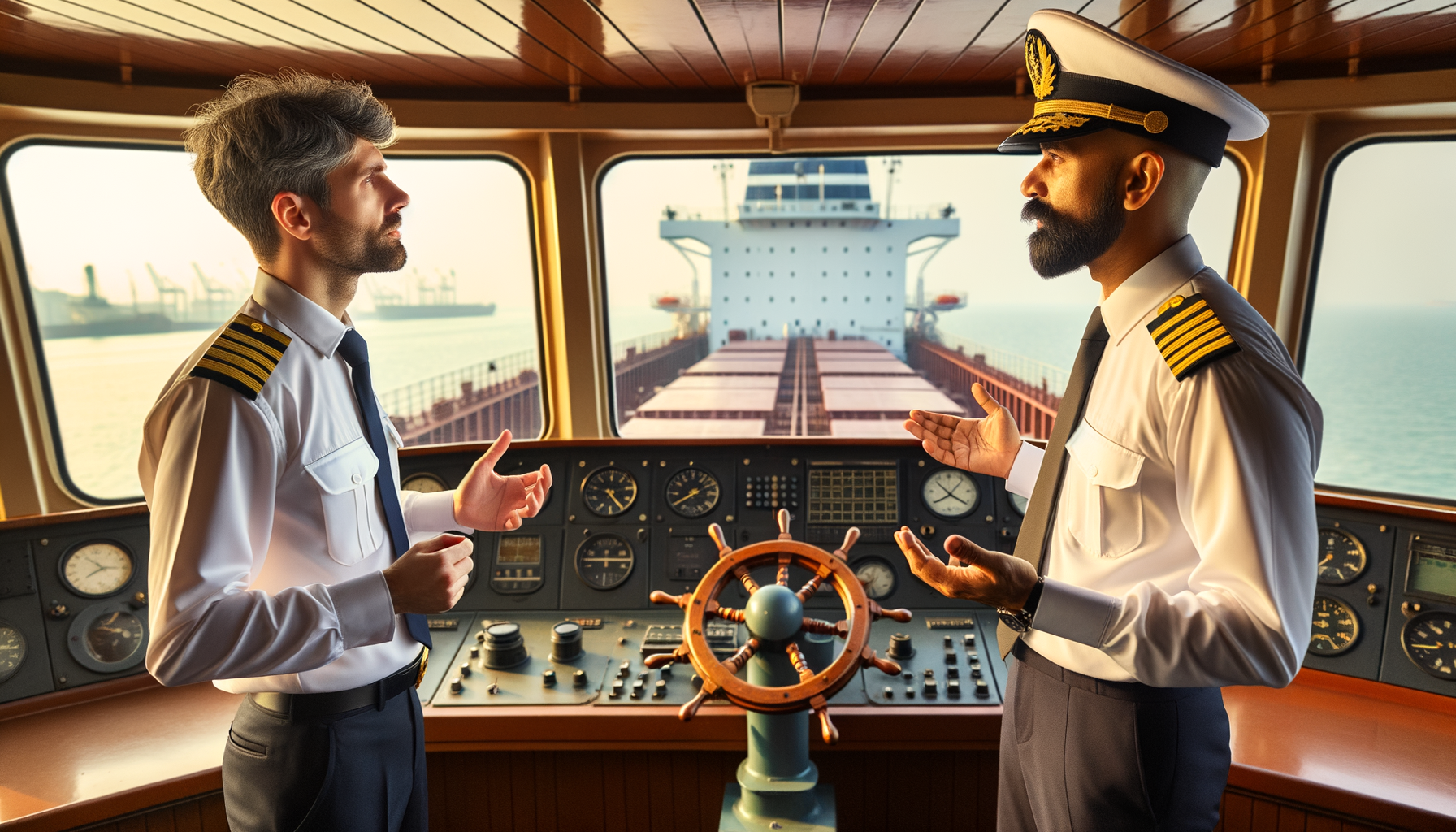 Gemi Kaptanları İçin Almanca Mesleki Konuşma İfadeleri