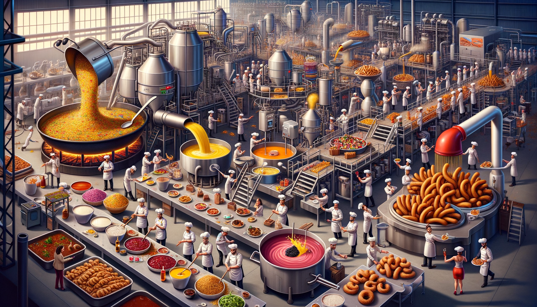 Gıda ve İçecek Üretimi: İspanyolca Yiyecek ve İçecek Endüstrisi