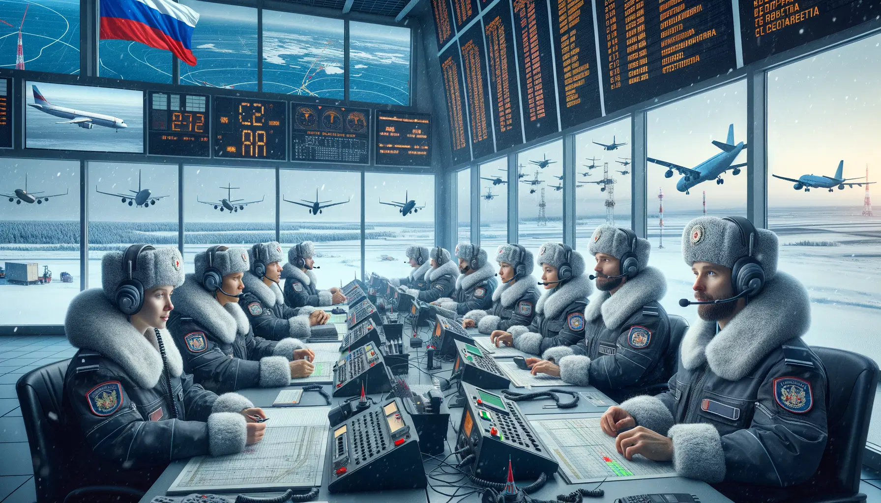 Hava Trafik Kontrolörlerinin Kullanacağı Rusça Terimler