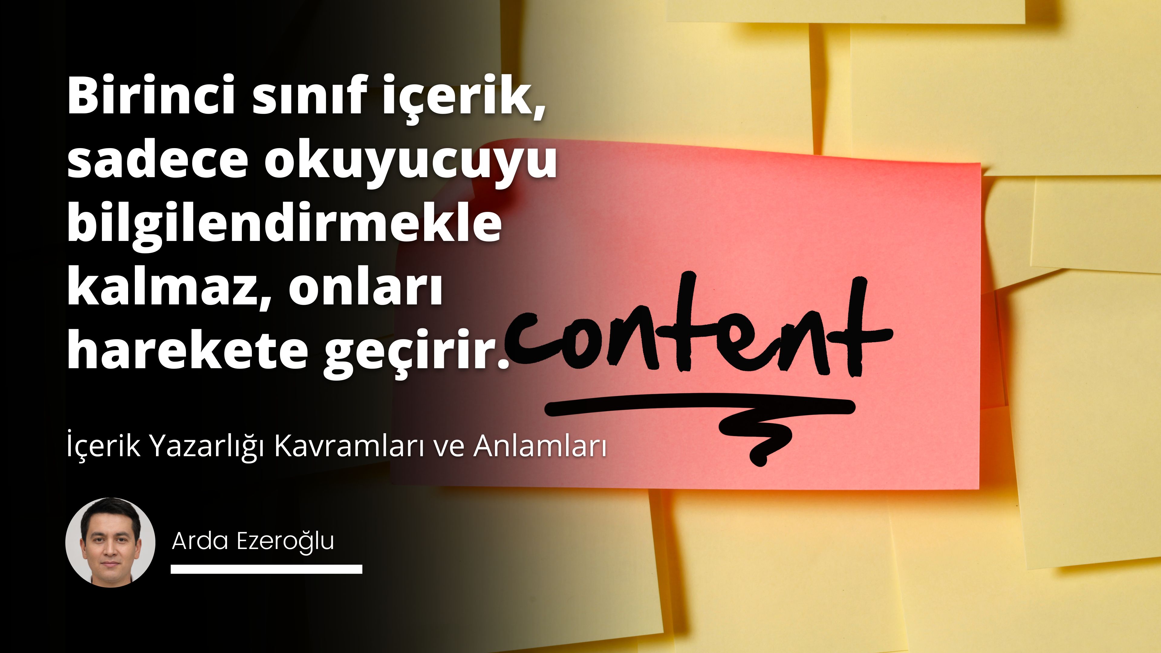 İçerik Yazarlığı Kavramları ve Anlamları