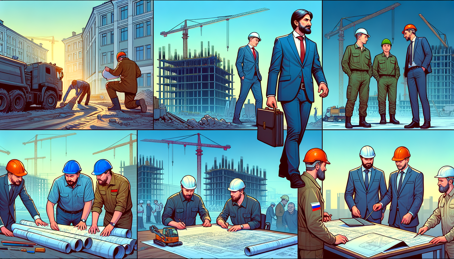 İnşaat Proje Mühendisleri İçin Rusça Terimler