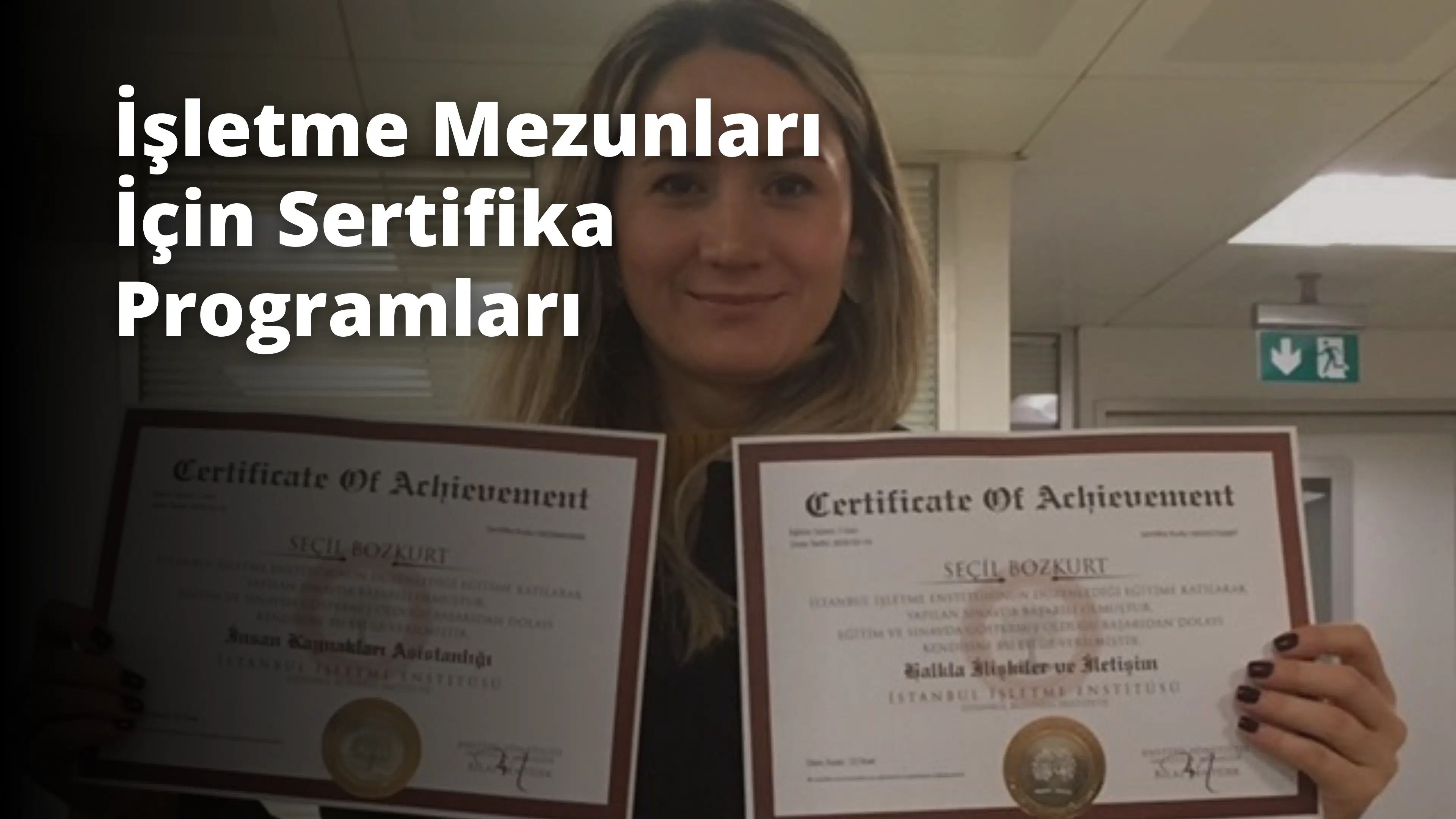 İşletme Mezunları İçin Sertifika Programları