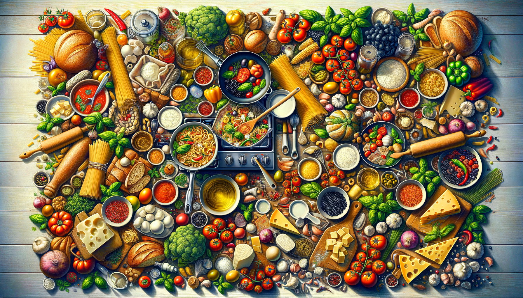 İtalyan Mutfağında Bir Gün: Yemek Hazırlığı İfadeleri