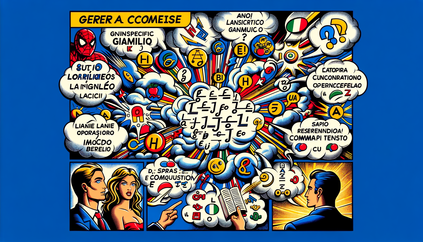 İtalyanca'da Çizgi Romanlar: Görsel Anlatımla Dil Öğrenimi