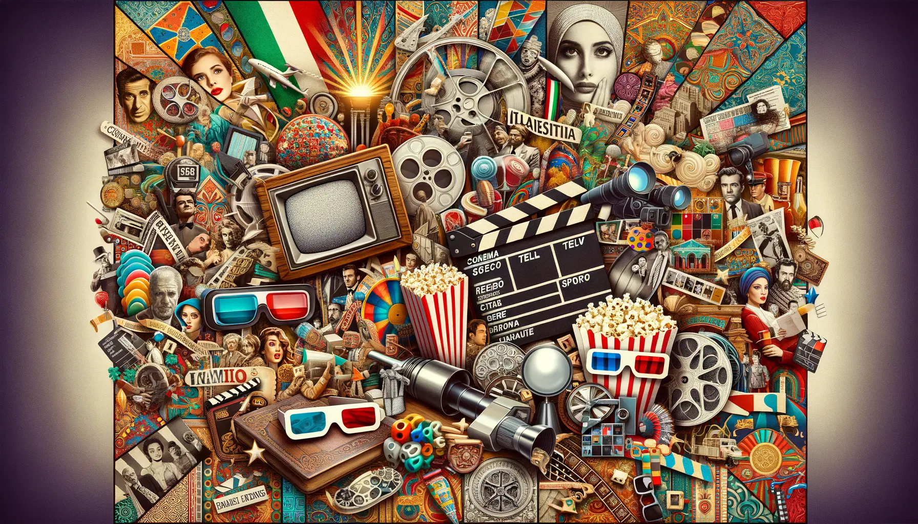 İtalyanca'da Sinema ve Televizyon: Popüler Kültür İfadeleri