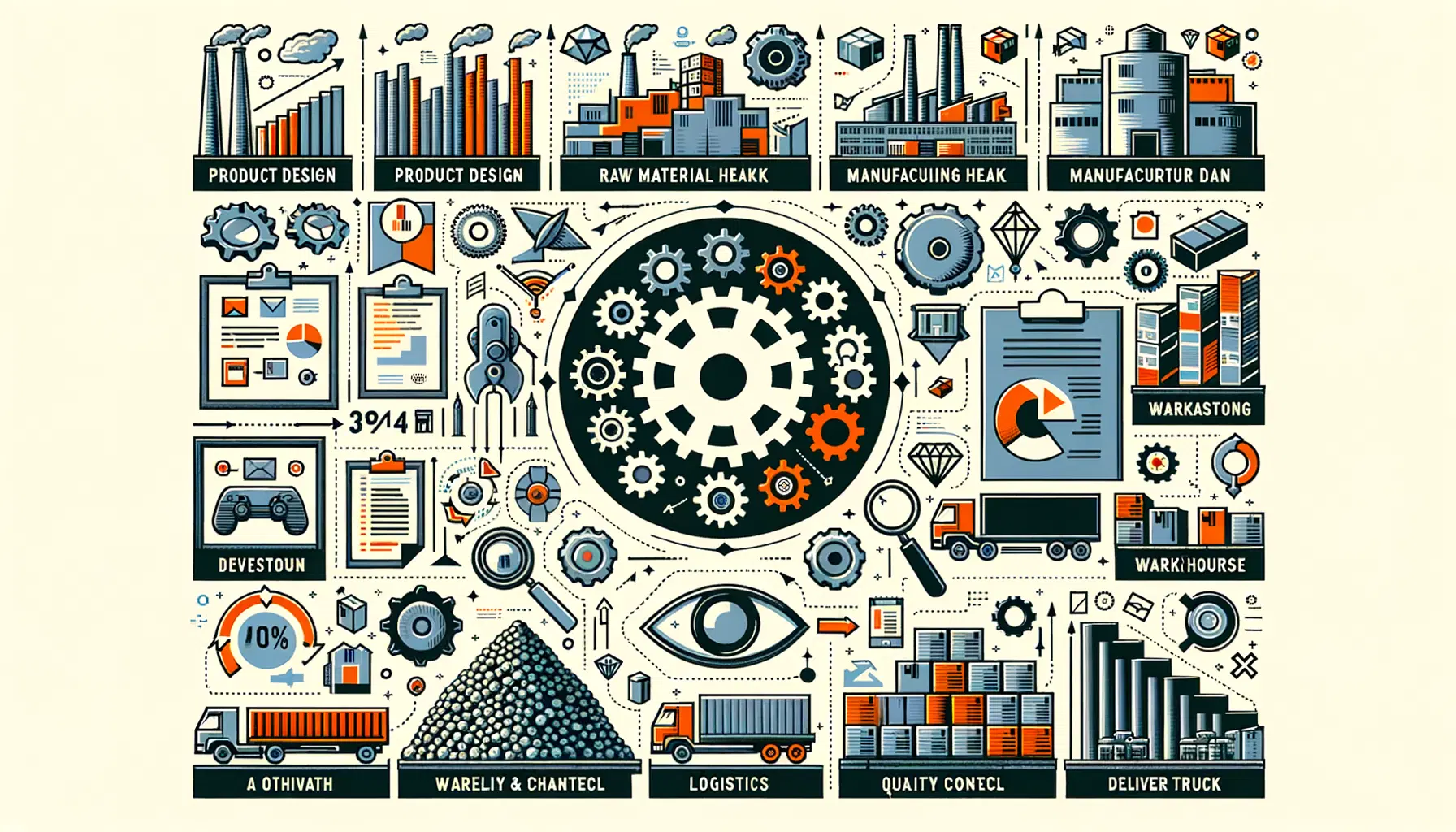 Korece Üretim Yönetimi ve Üretim Planlama Terimleri