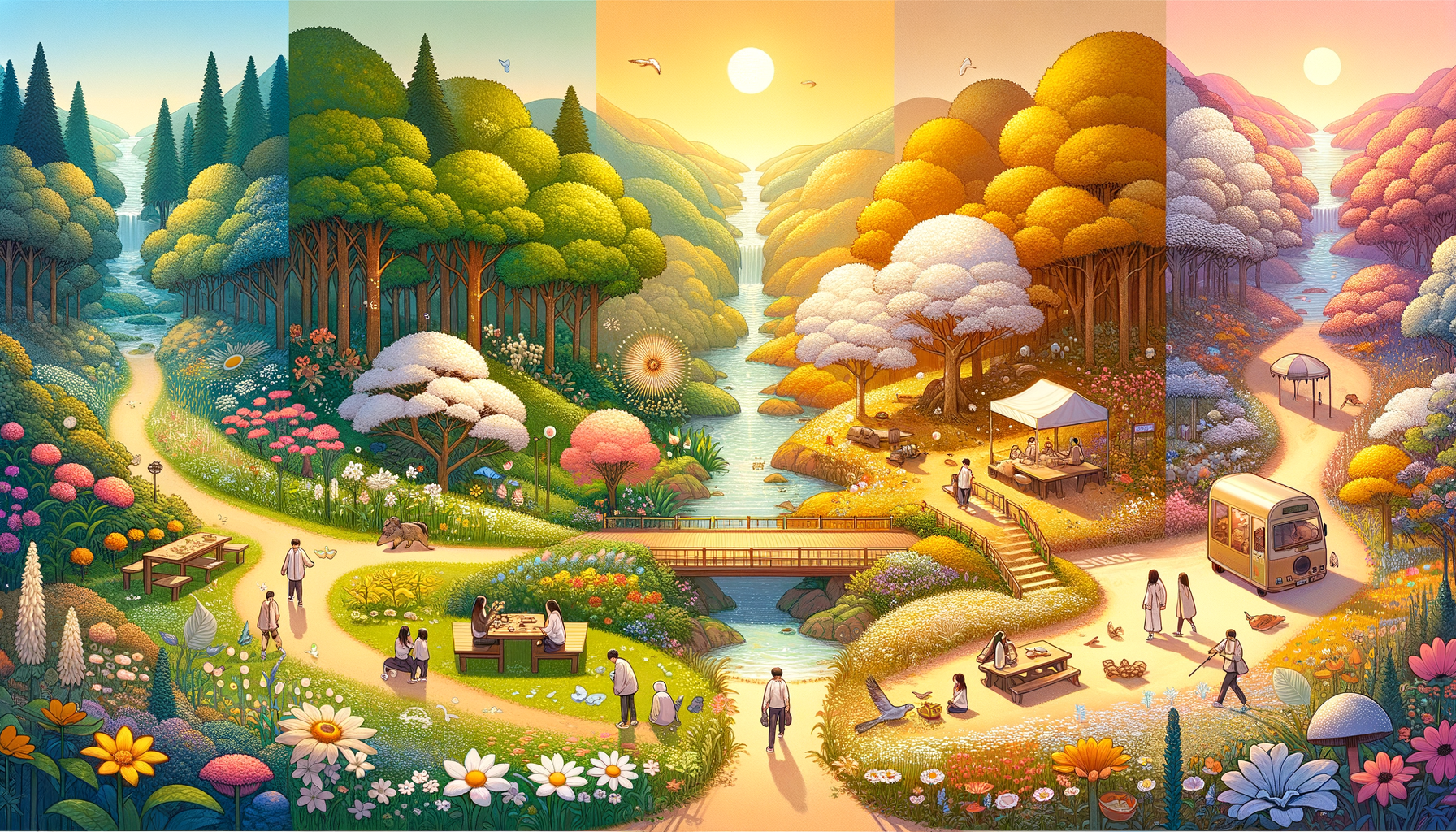 Korece'de Doğa ve Çevre: Dışarıda Geçirilen Vakit