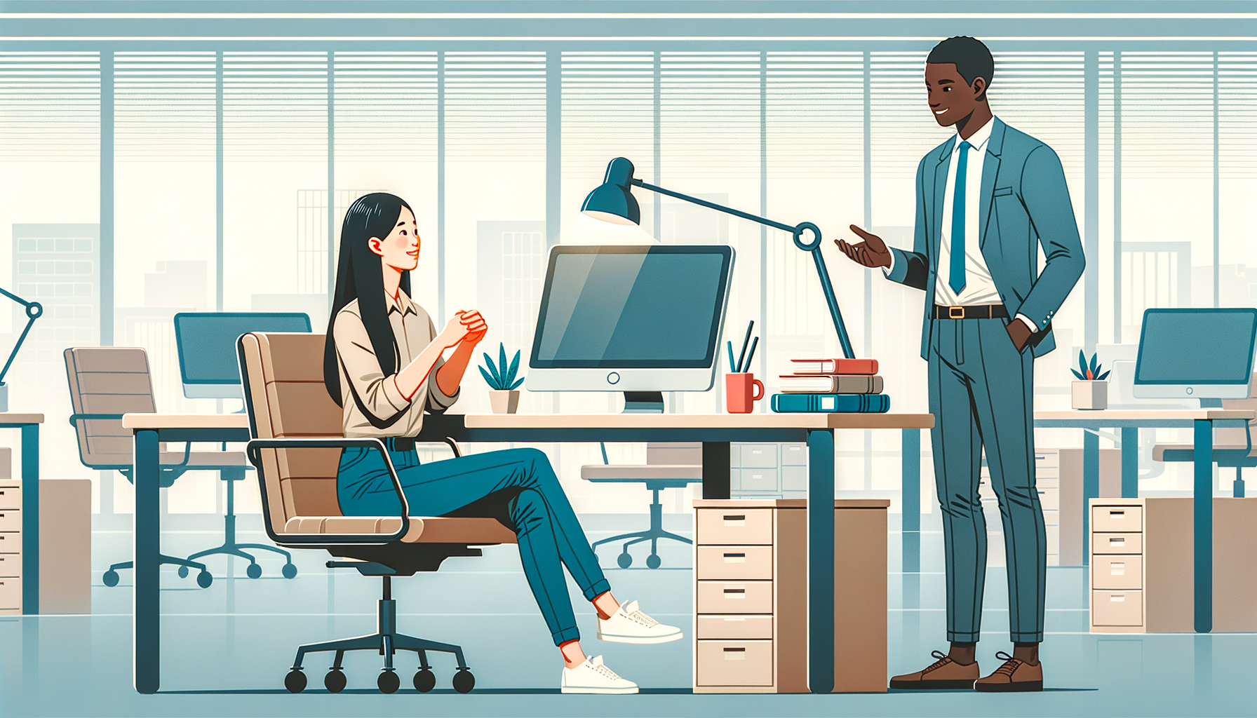 Korece'de İşyerinde Günlük Dialoglar