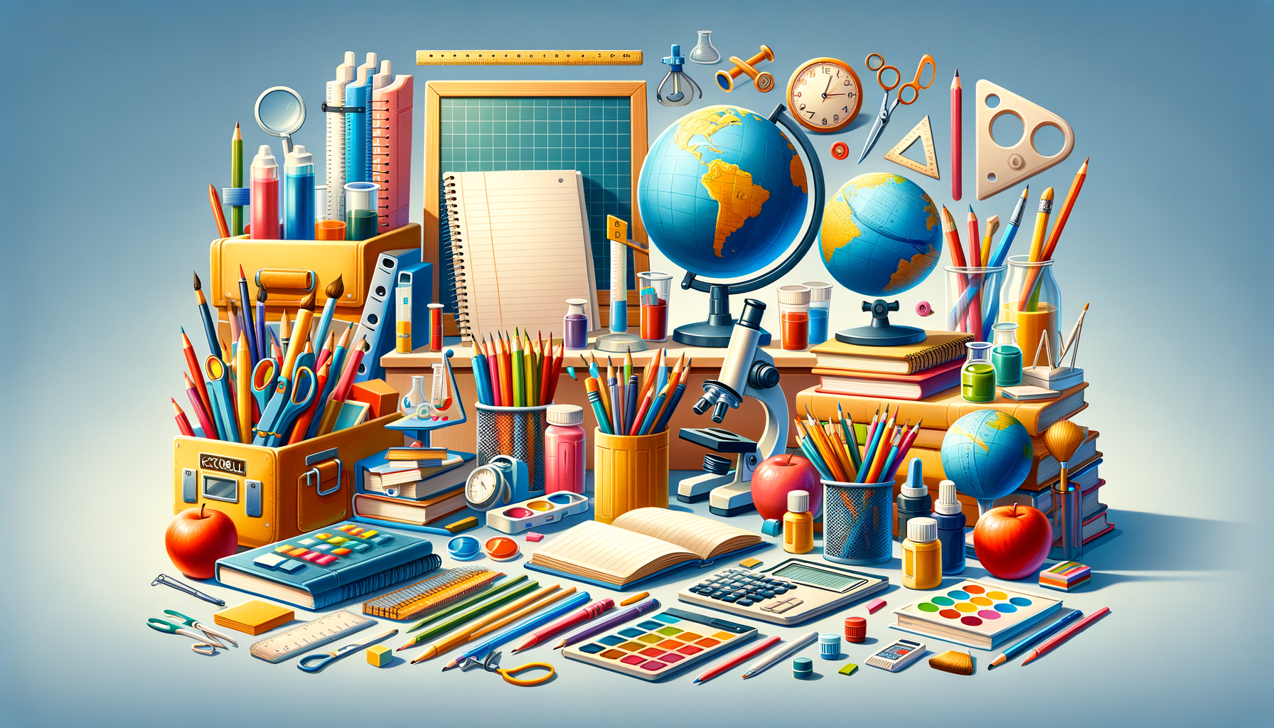 Korece'de Okul Malzemeleri ve Eğitim Araçları