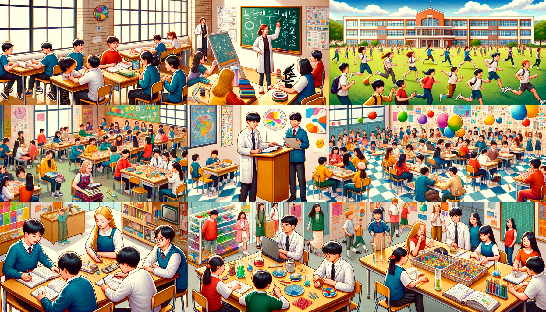 Korece'de Okul ve Sınıf Aktiviteleri