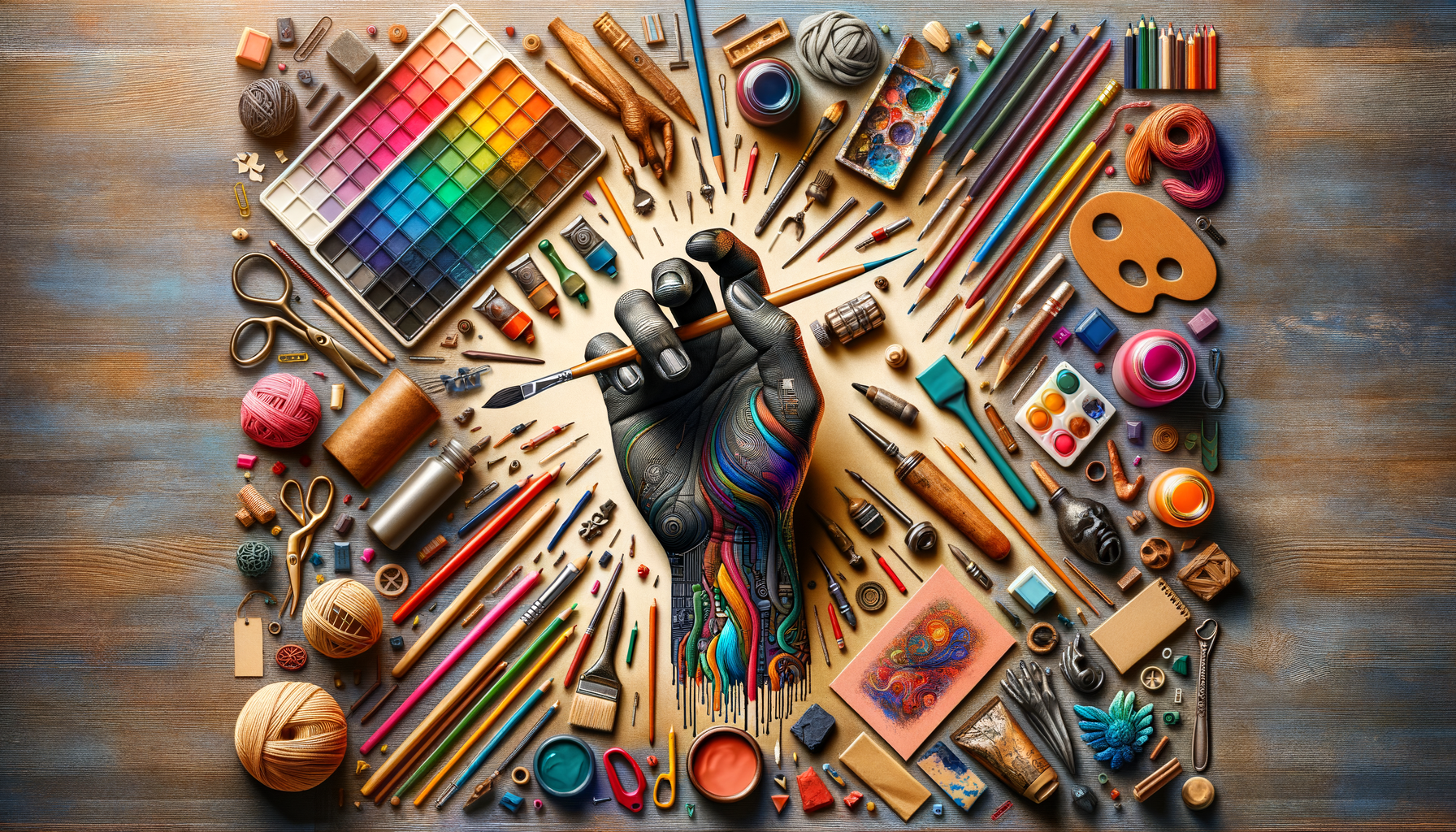 Korece'de Sanat Aletleri ve Malzemeleri