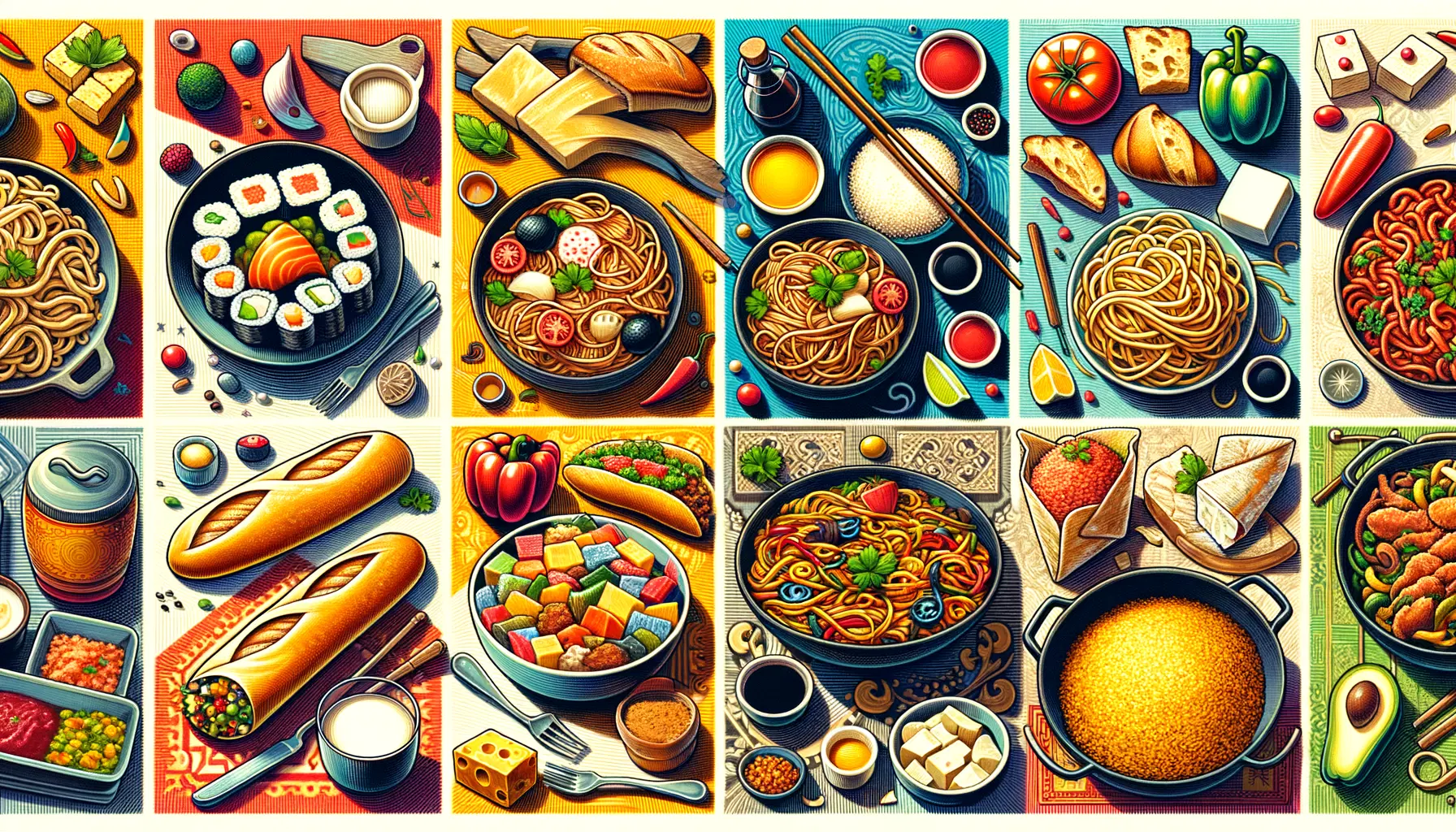 Koreceyle Dünya Mutfağı: Uluslararası Lezzetler