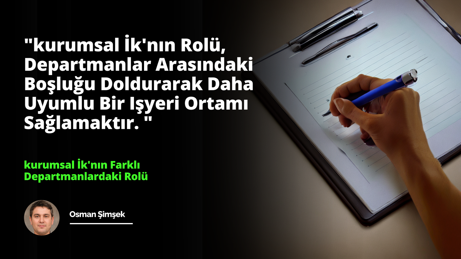 Kurumsal İK'nın Farklı Departmanlardaki Rolü