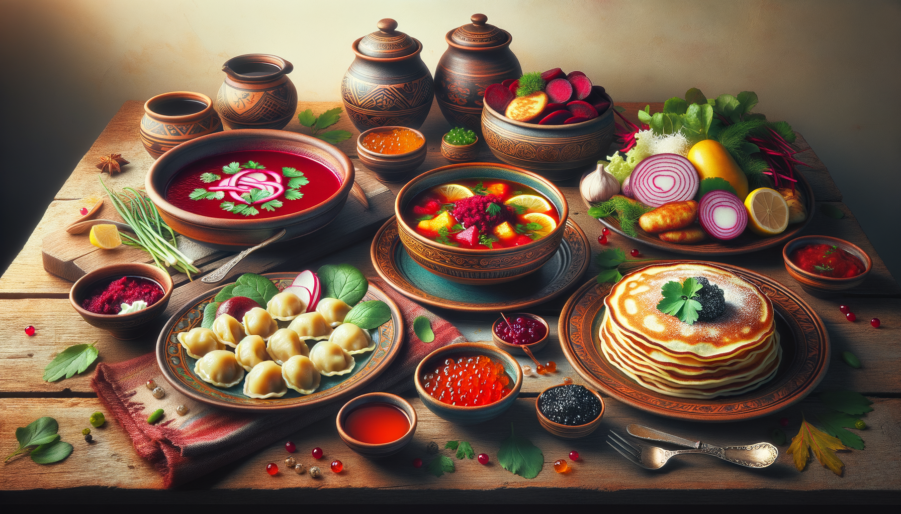 Lezzetli Dünya: Rusça Yemek İsimleri Listesi