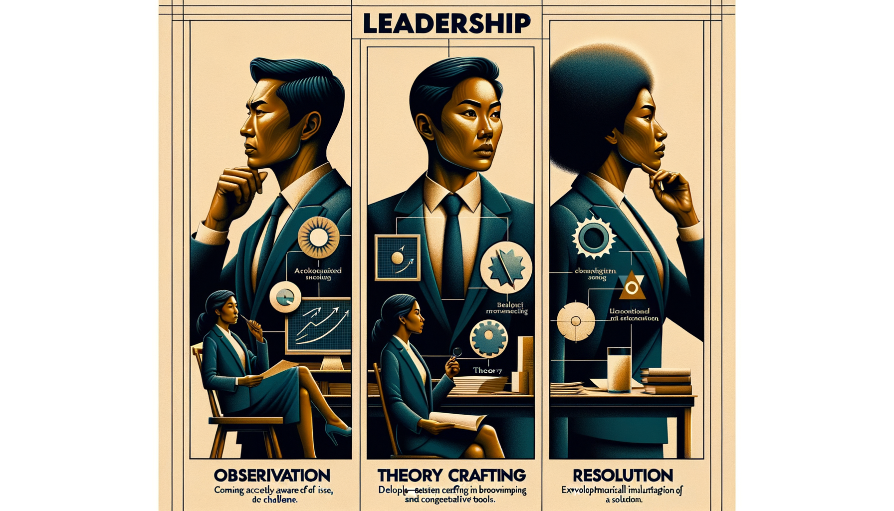 Liderlikte Tasarım Odaklı Düşünme: Fark Etme, Kuram ve Çözüm Süreçleri