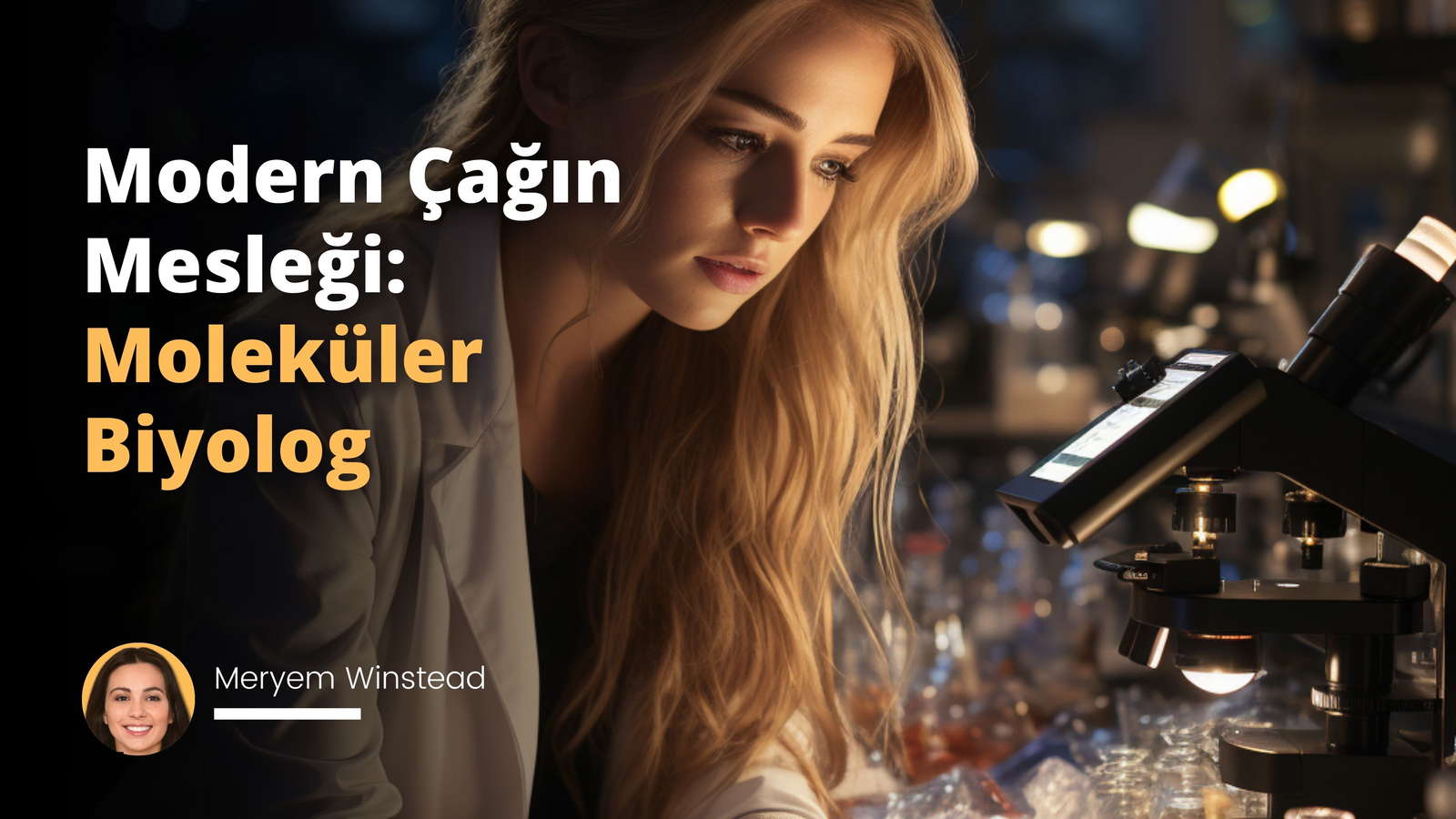 Modern Çağın Mesleği: Moleküler Biyolog