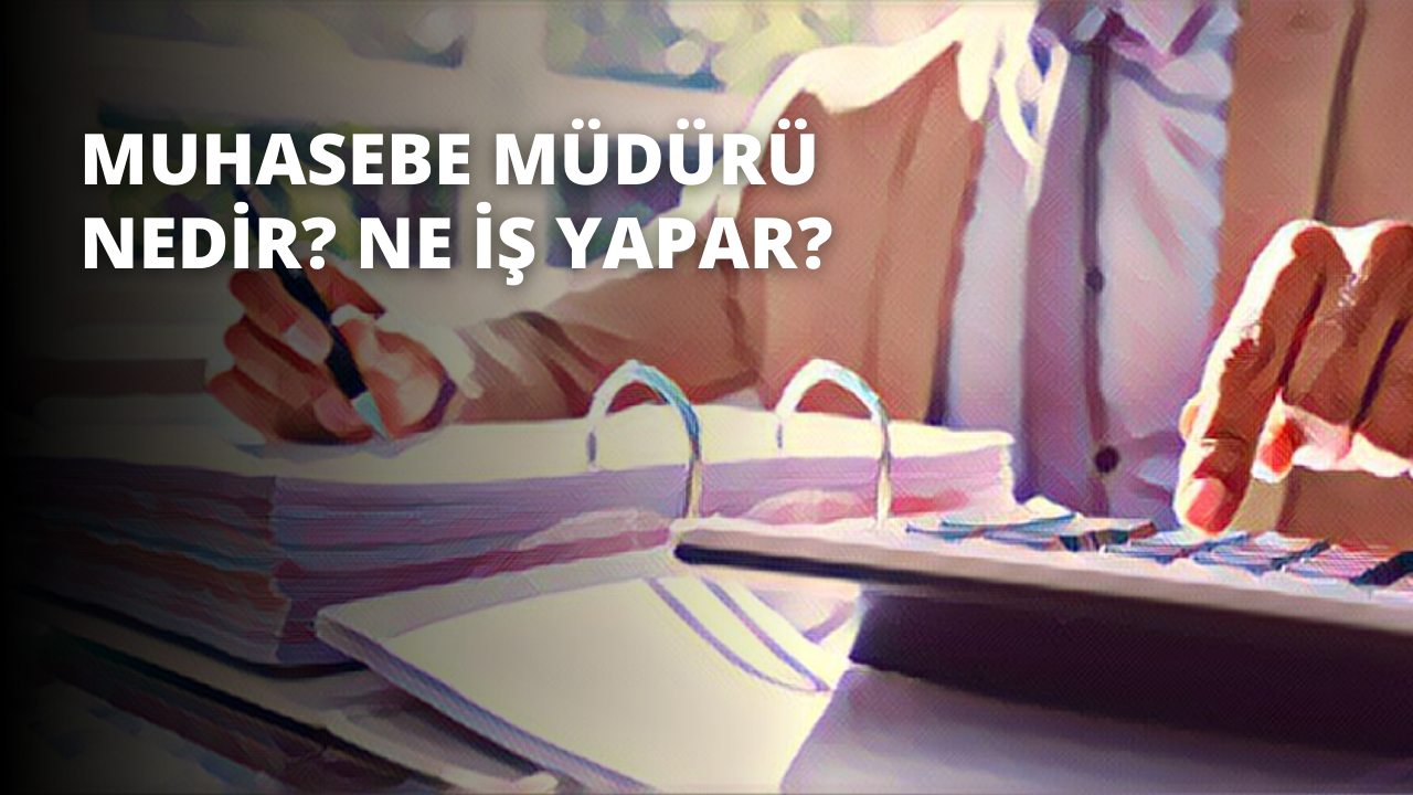 Muhasebe Müdürü Nedir? Ne İş Yapar?