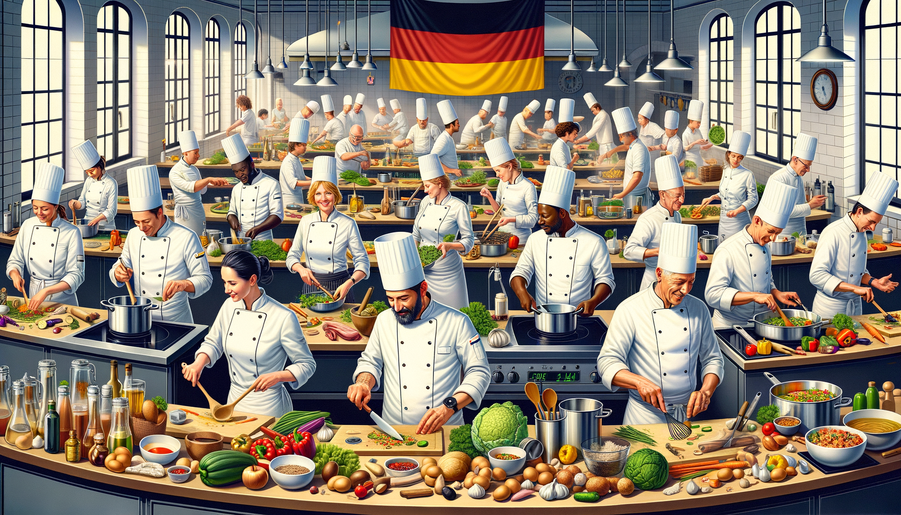 Mutfak Şefleri İçin Almanca Mesleki Konuşma İfadeleri