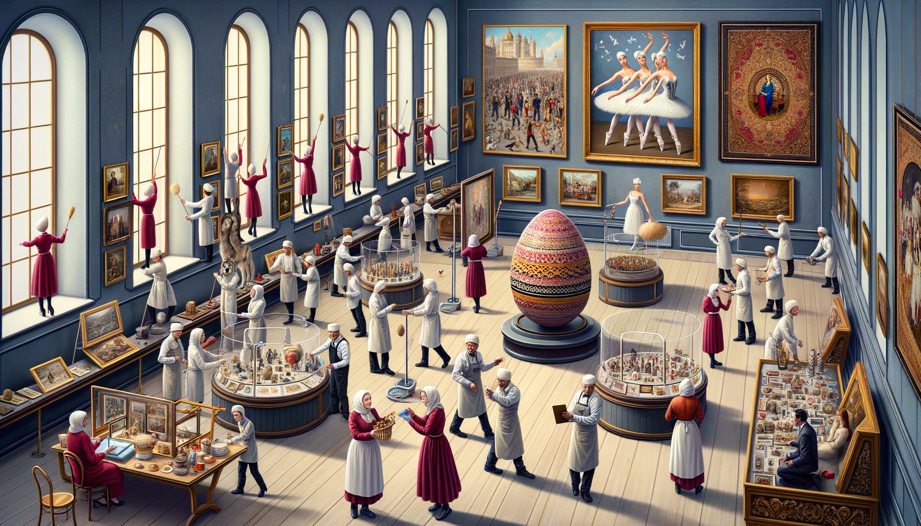 Müze ve Sanat Galerisi Çalışanları İçin Rusça Terimler