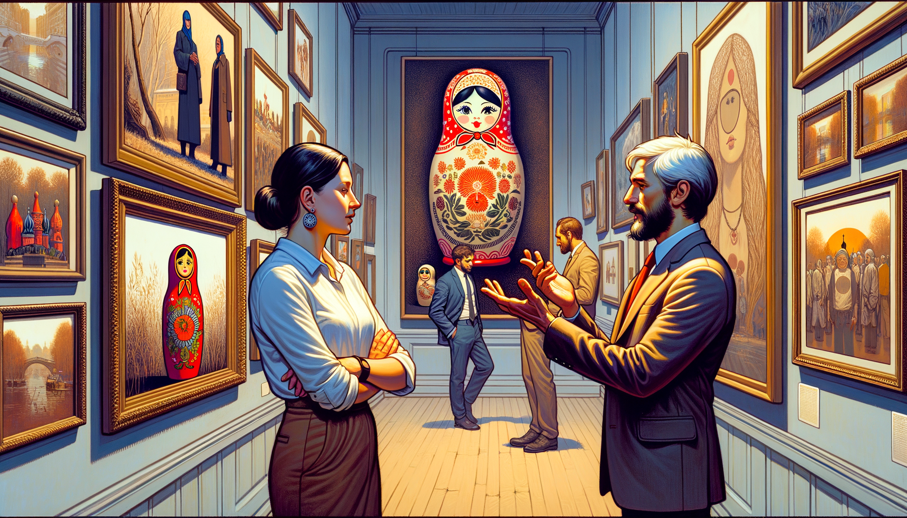 Müze ve Sanat Galerisi Yöneticileri İçin Rusça Kelimeler