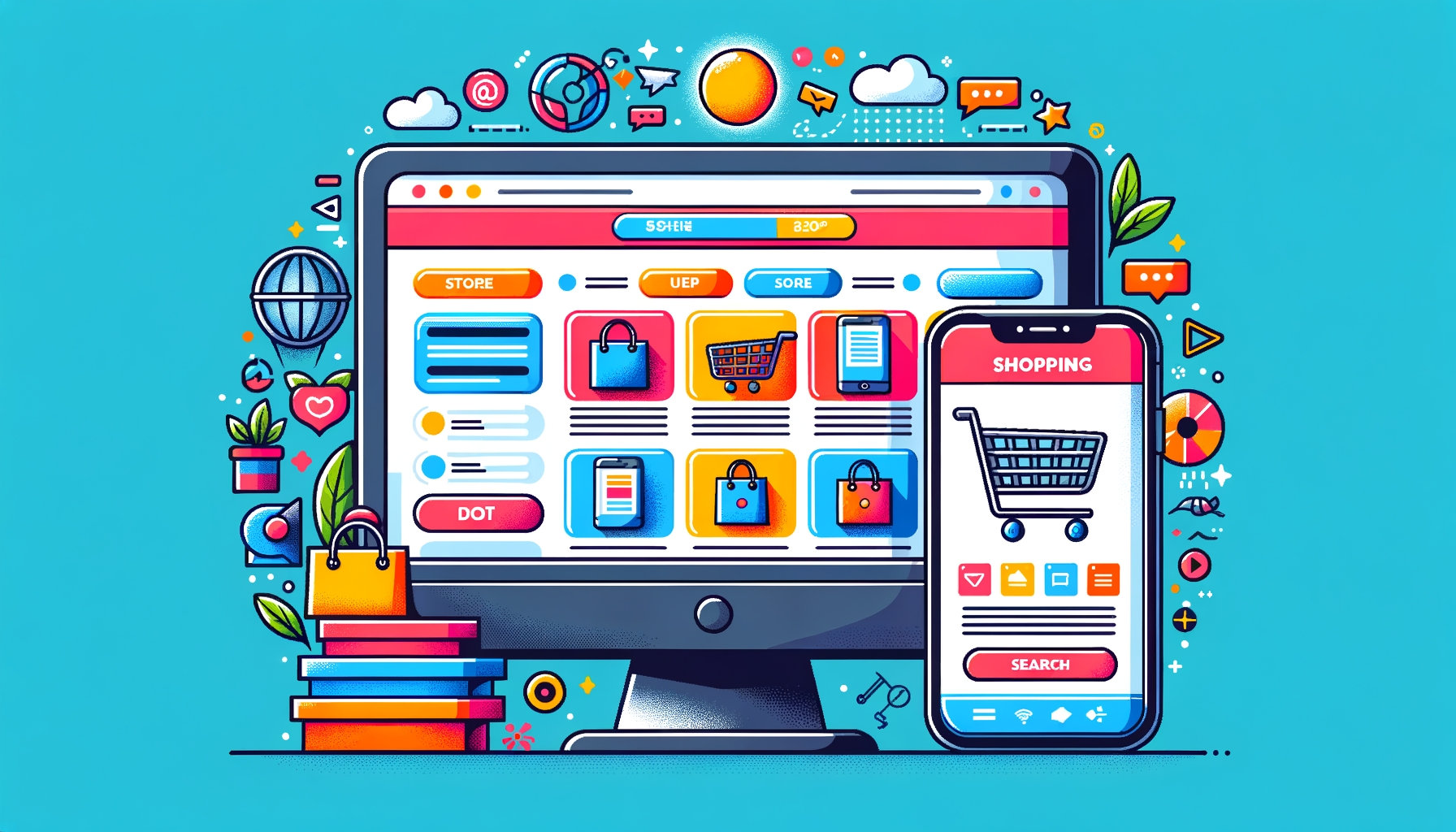 Online Alışverişin Kapısı: E-Ticaret Web Arayüzü