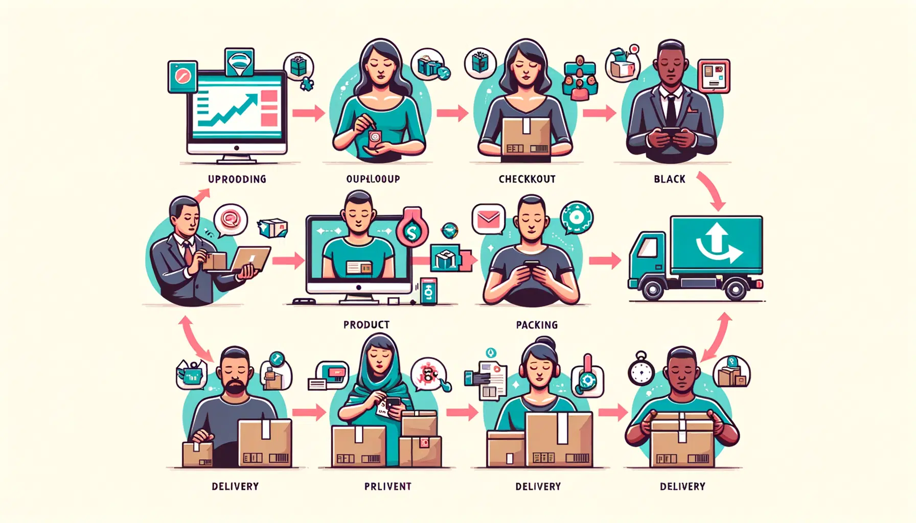 Online Satış Süreci: E-Ticarette Adım Adım Nasıl İlerlenir?