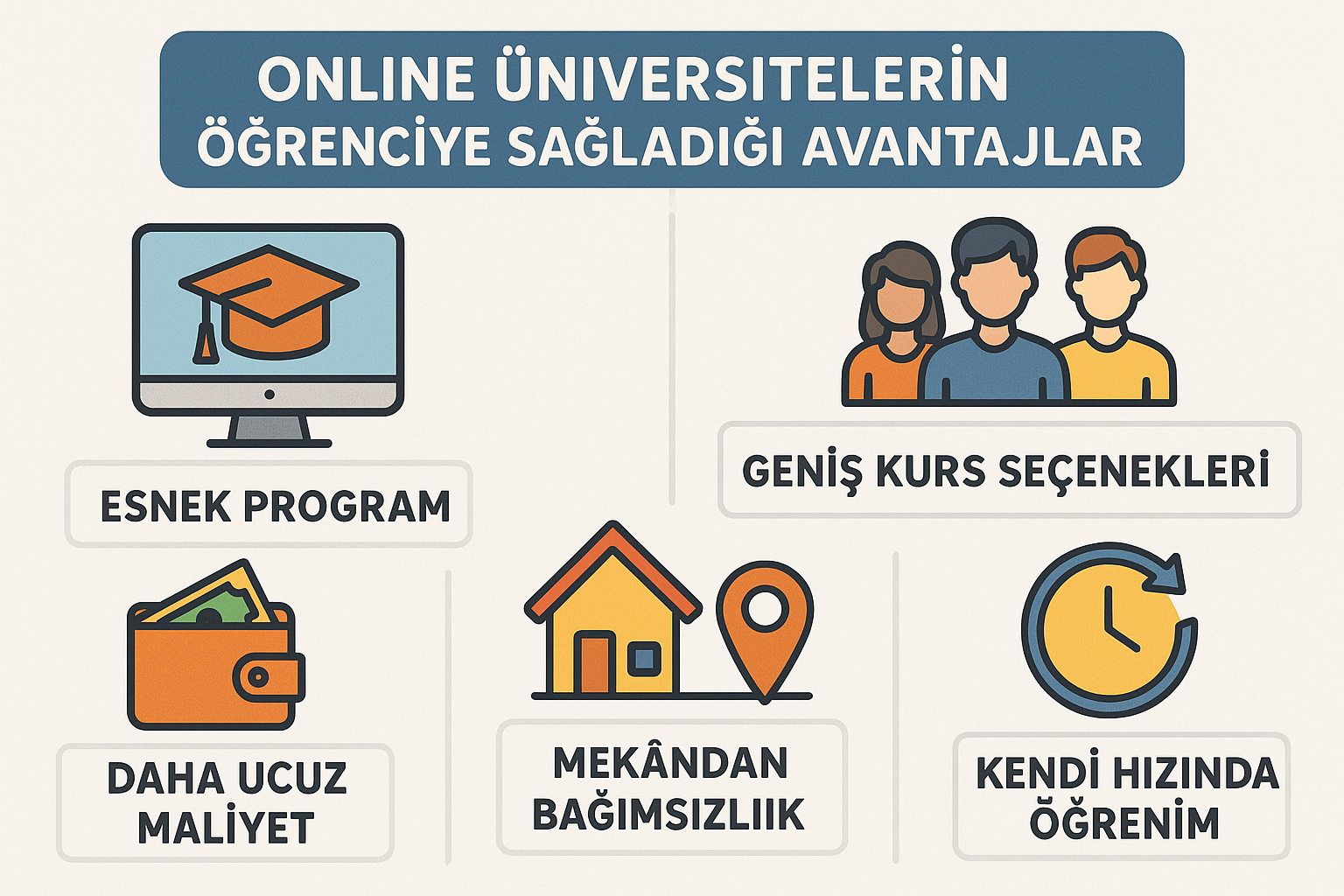 Online Üniversitelerin Öğrenciye Sağladığı Avantajlar