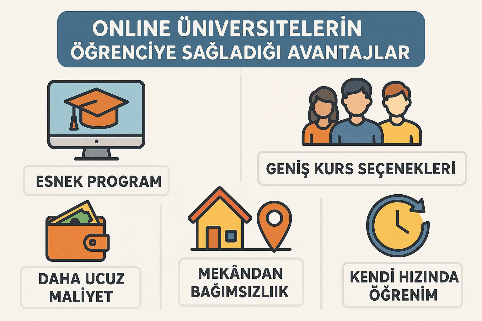 Online Üniversitelerin Öğrenciye Sağladığı Avantajlar