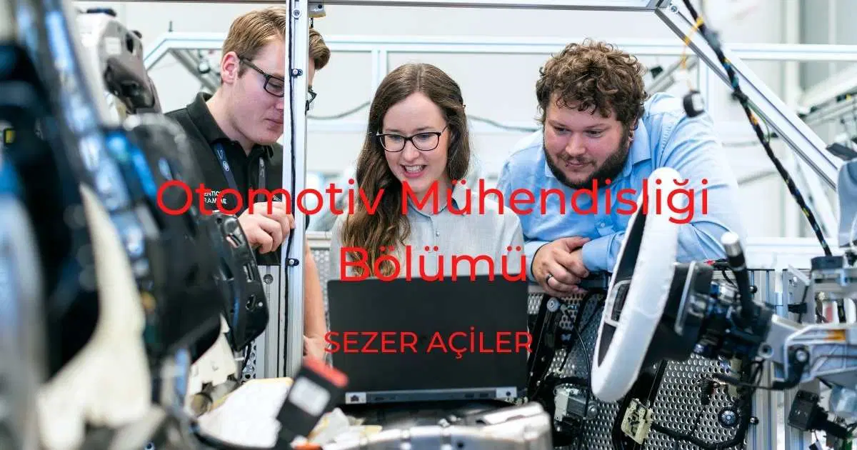 Otomotiv Mühendisliği Bölümü