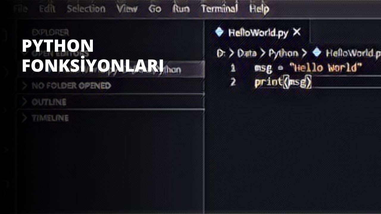 Python Fonksiyonları