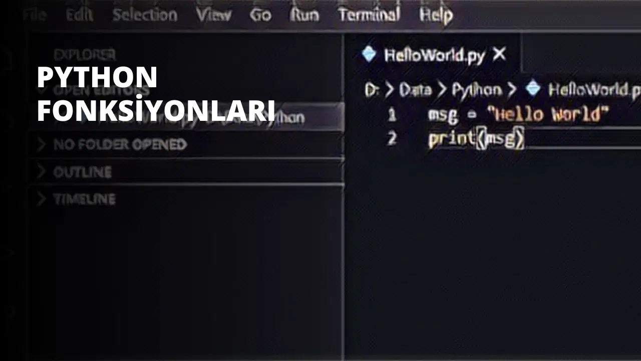 Python Fonksiyonları